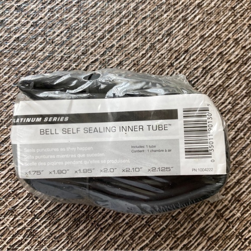 BELL Self-Sealing Bike Inner Tube 20" x 1.5”- 2.125". NEW